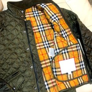 Burberry kids boys warm & light Jacket